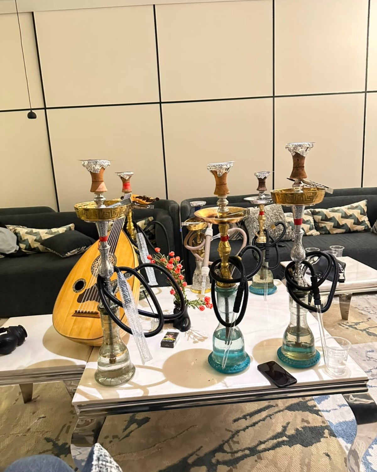 تاجير شيش مع الملحقات